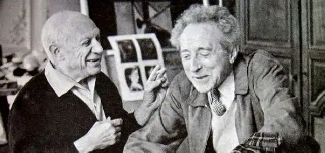 Pablo Picasso e Jean Cocteau